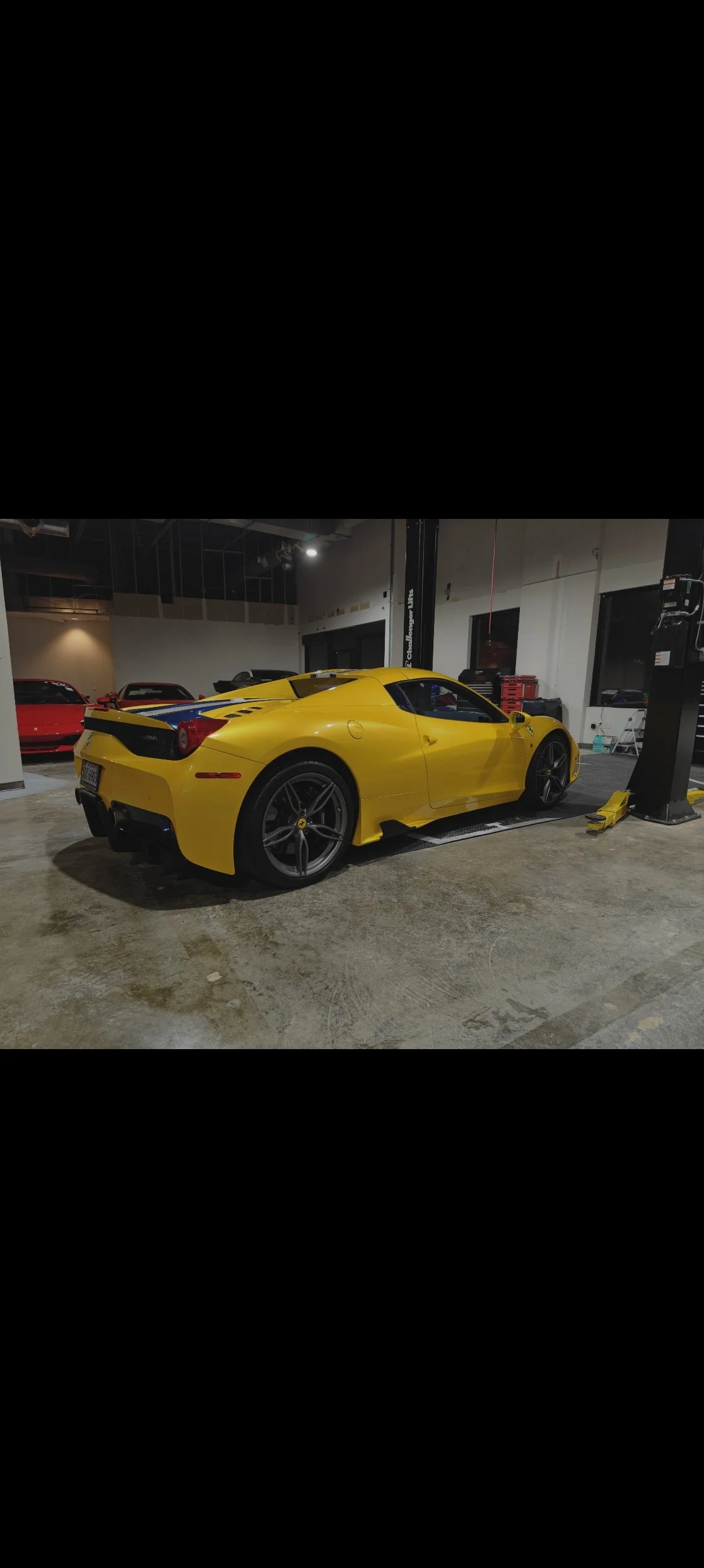 Disassembly on 458 Speciale Aperta  for Paintwork at Profilm PPF