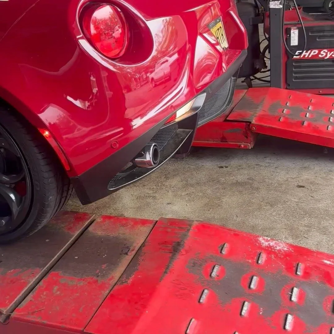 Alfa had landed at Euro Auto-Works #alfa #alfaromeo #euro #becauseracecar #shop