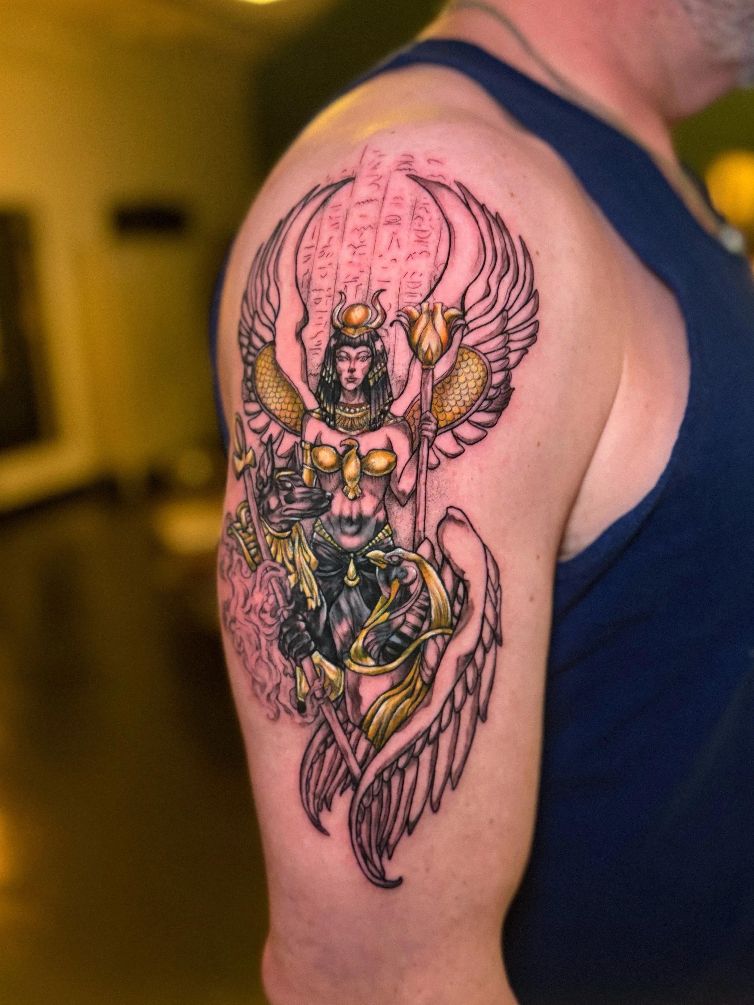 Isis, Osiris & Ra - Bran