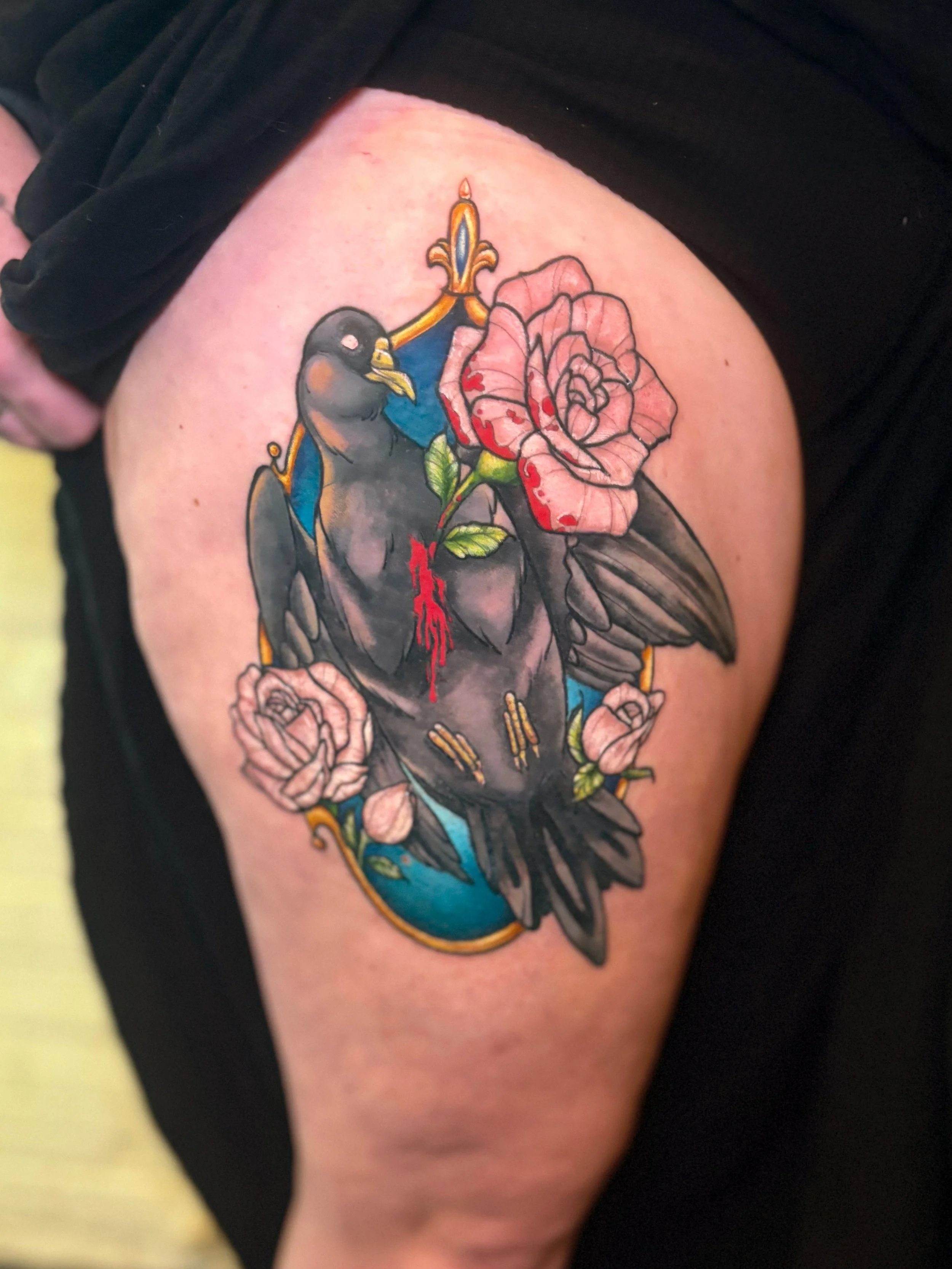 White Roses, Black Doves - Mandy