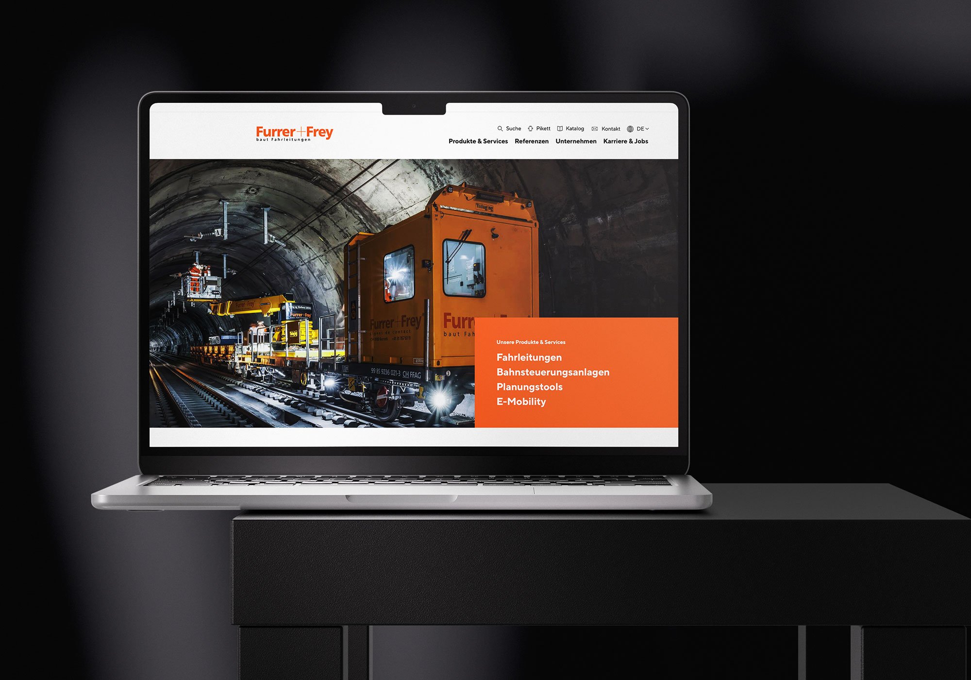 Website Furrer+Frey Desktop