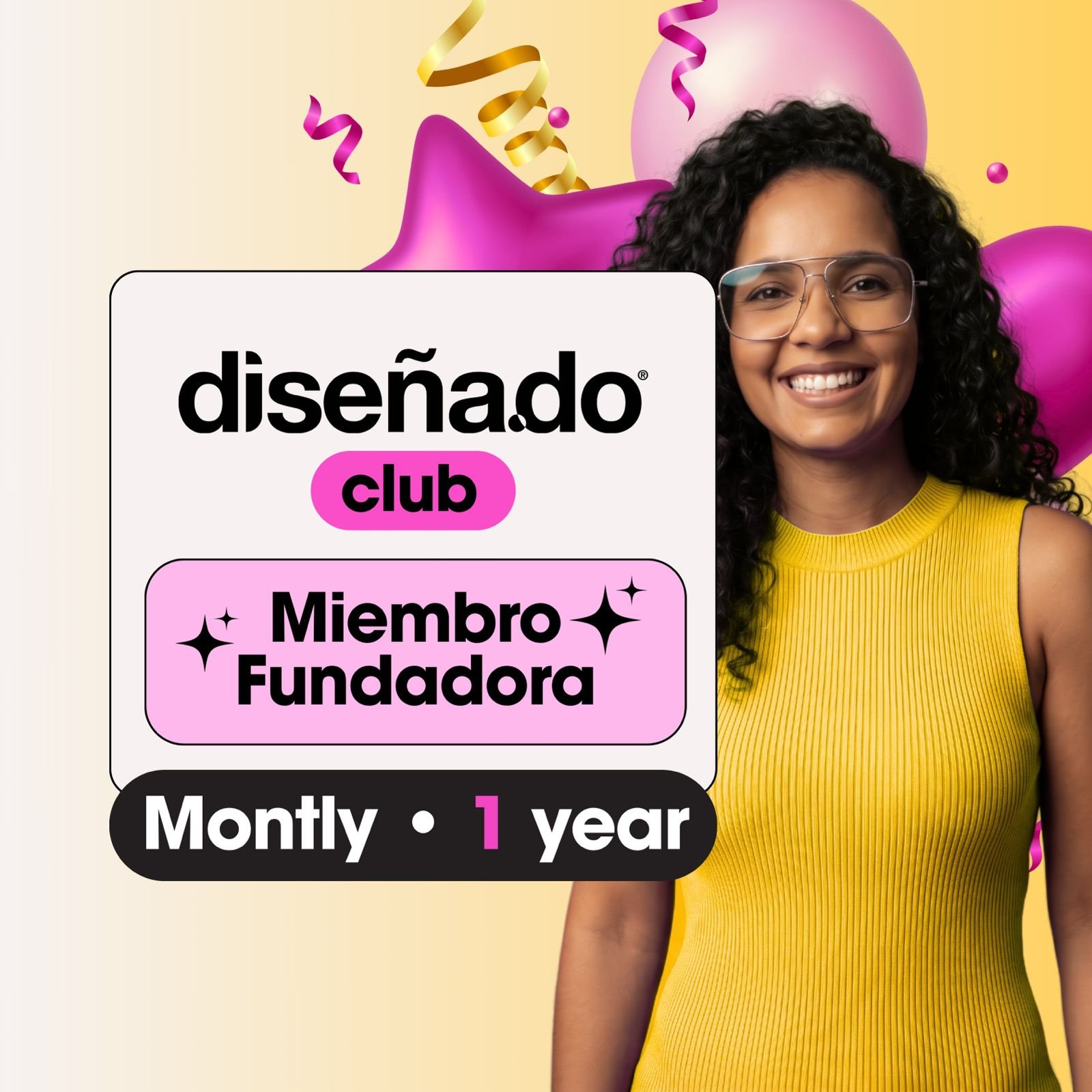 Diseñado Club® - Membresía Pago Mensual