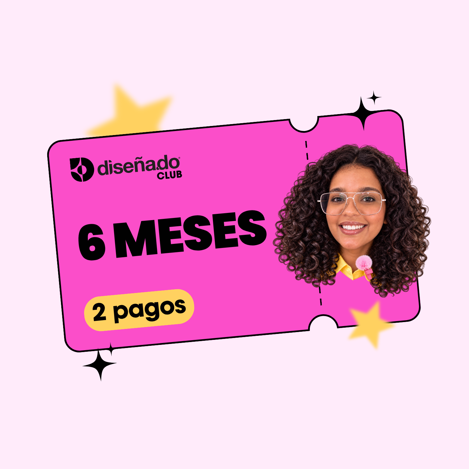 Diseñado Club® - Membresía 6 meses (2 pagos)