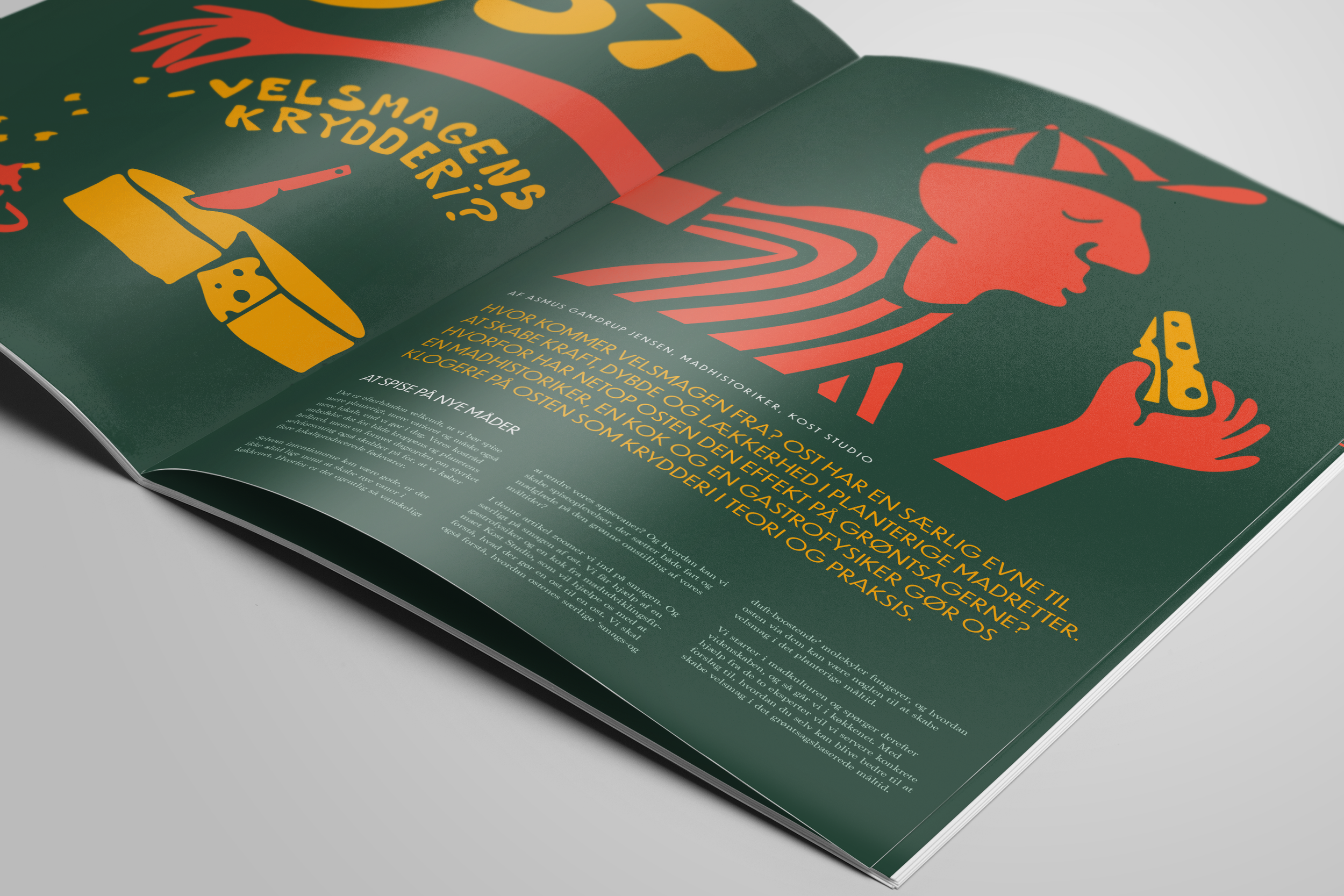 Ostekultur
Illustration & Editorial Design