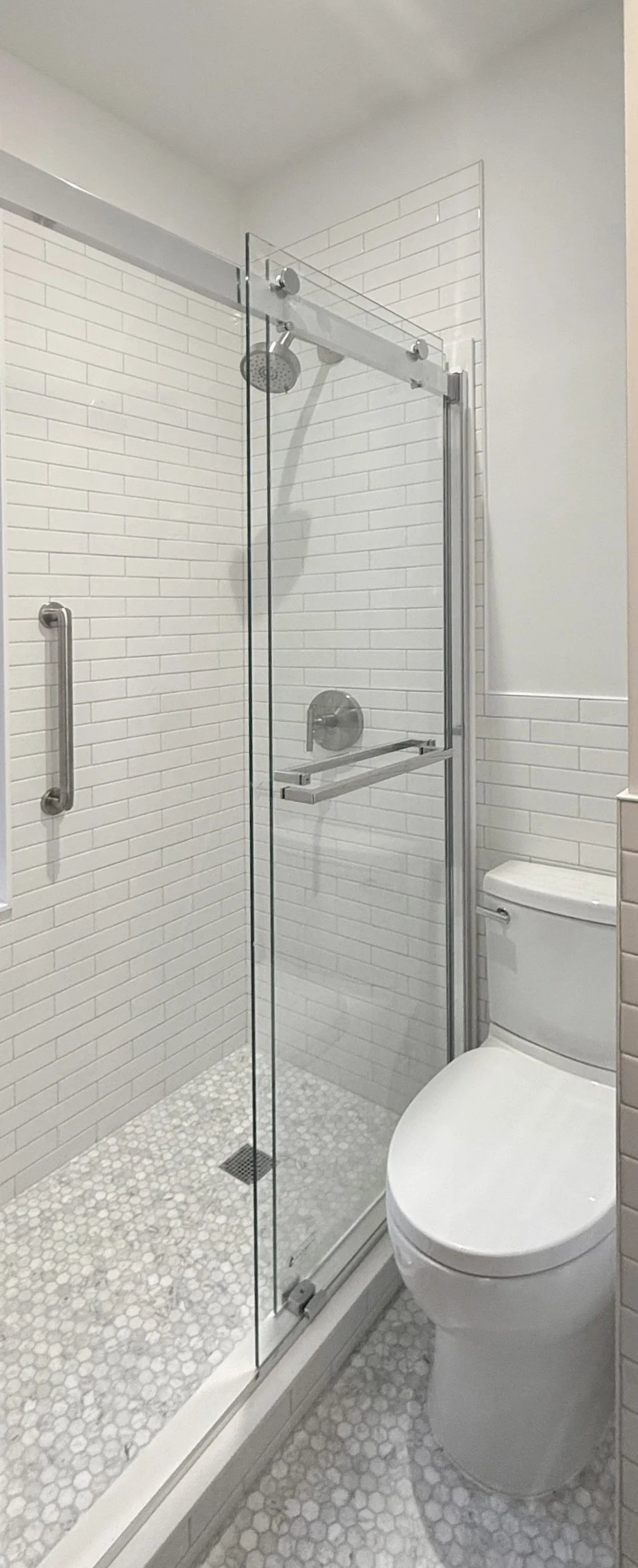 The tightest maid's room bathroom.