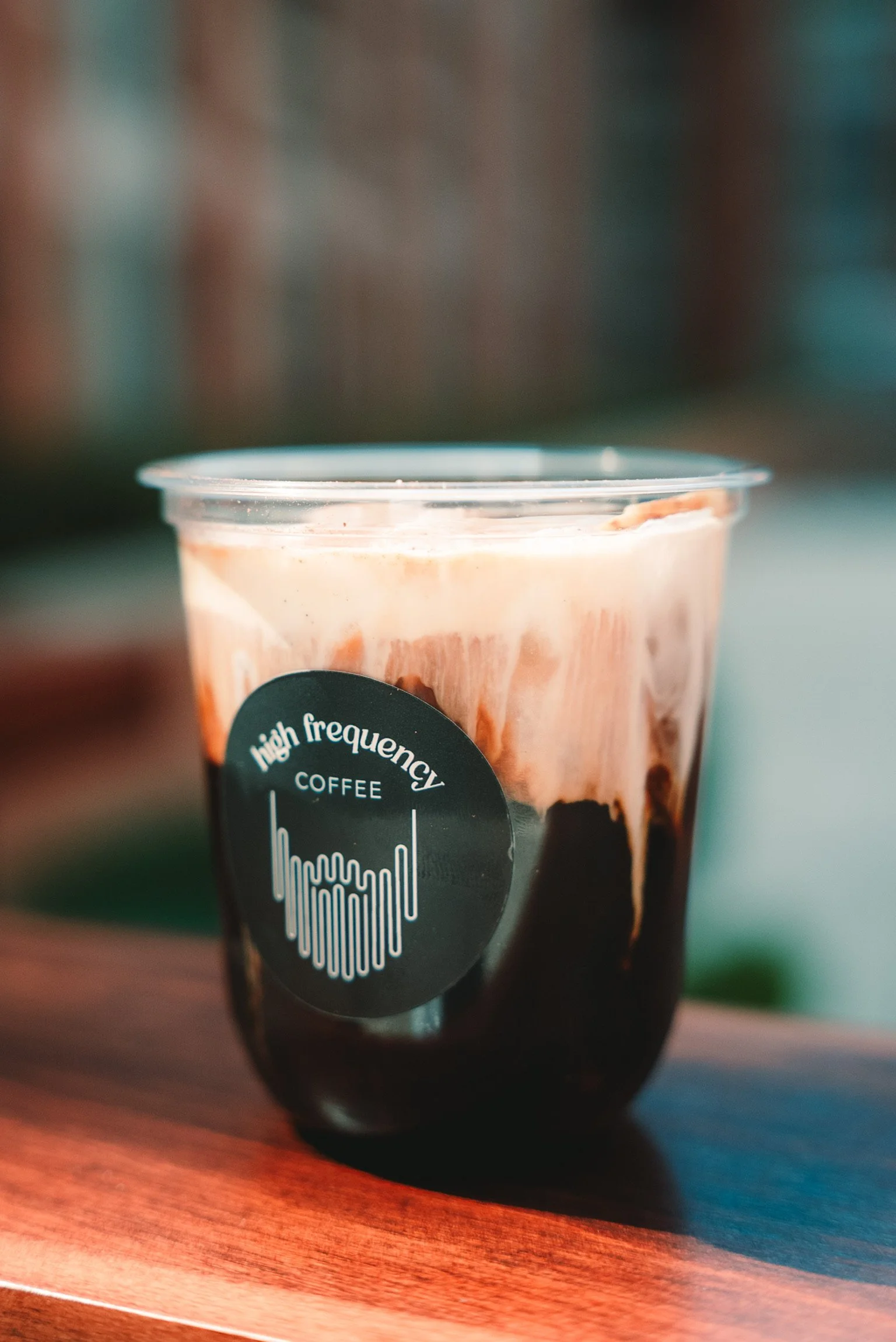 A specialty coffee and matcha bar catering service with cold foam and custom drinks at a New Jersey event