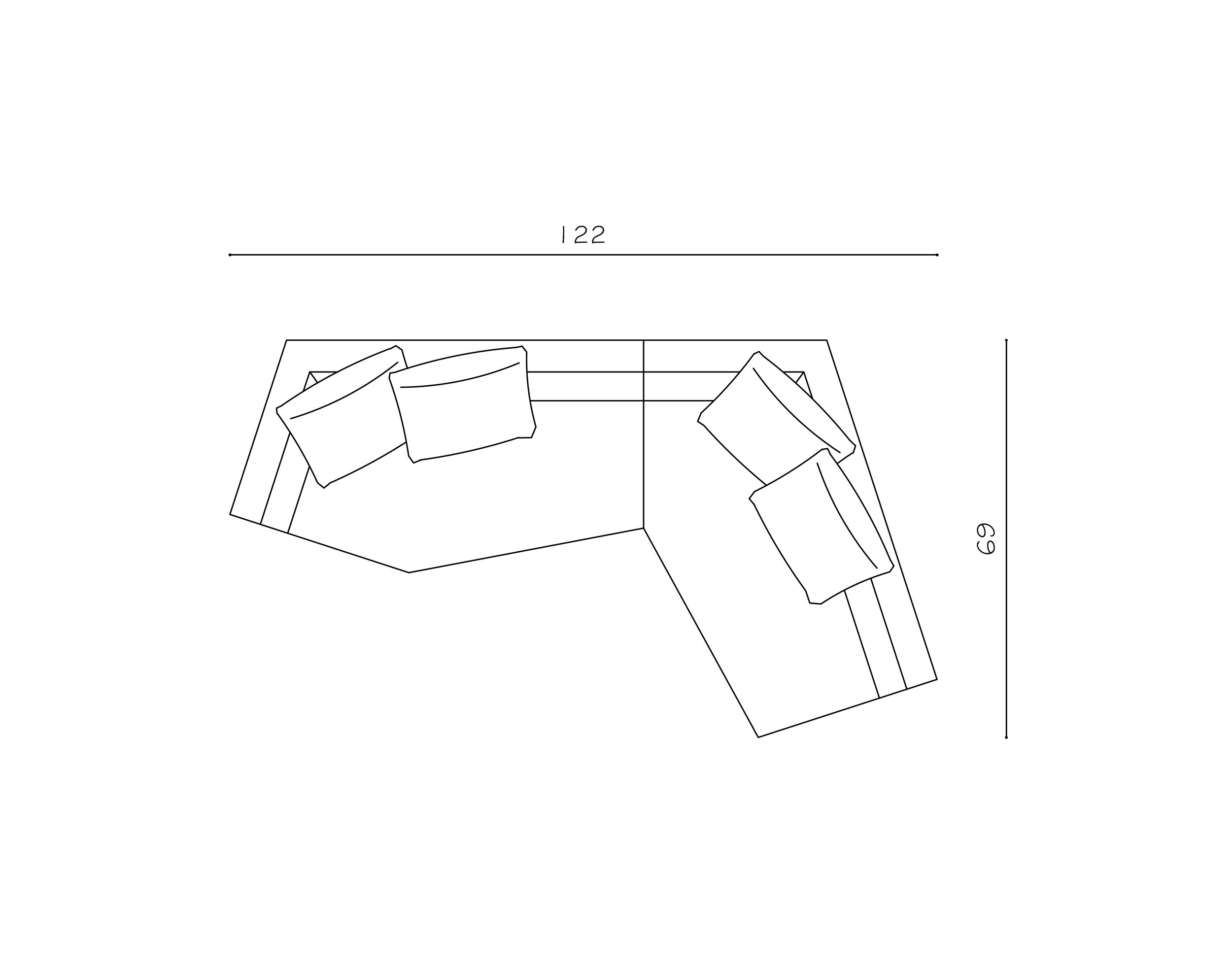 Mitosi Sectional   Left Facing  Two Piece    MITO-XX.jpg