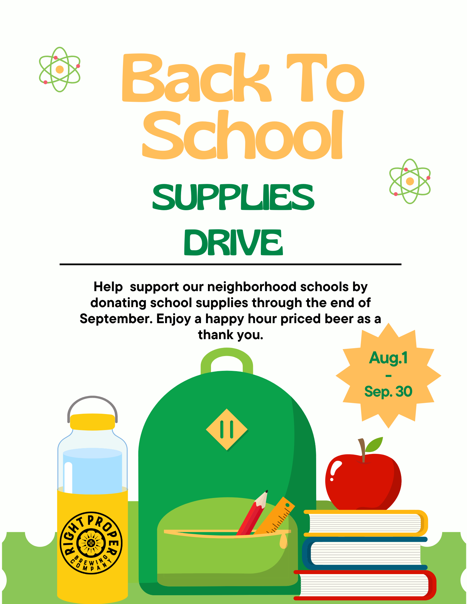 School Supplies Drive - Brookland