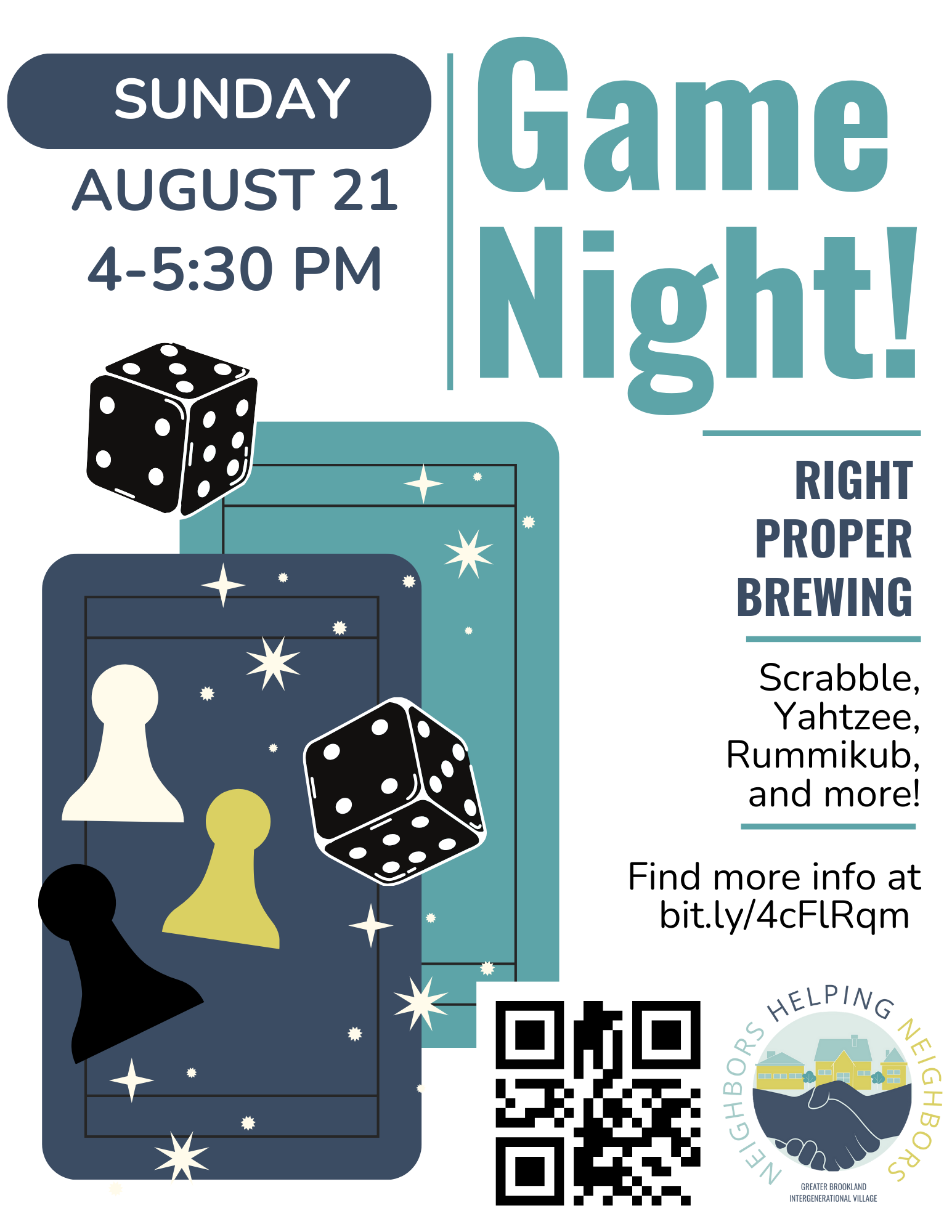Game Group with Greater Brookland Intergenerational Village - Brookland