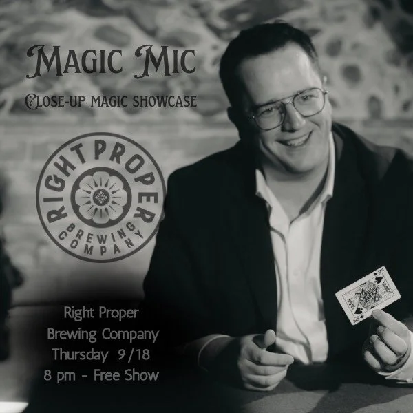 Open Mic Magic Show - Shaw