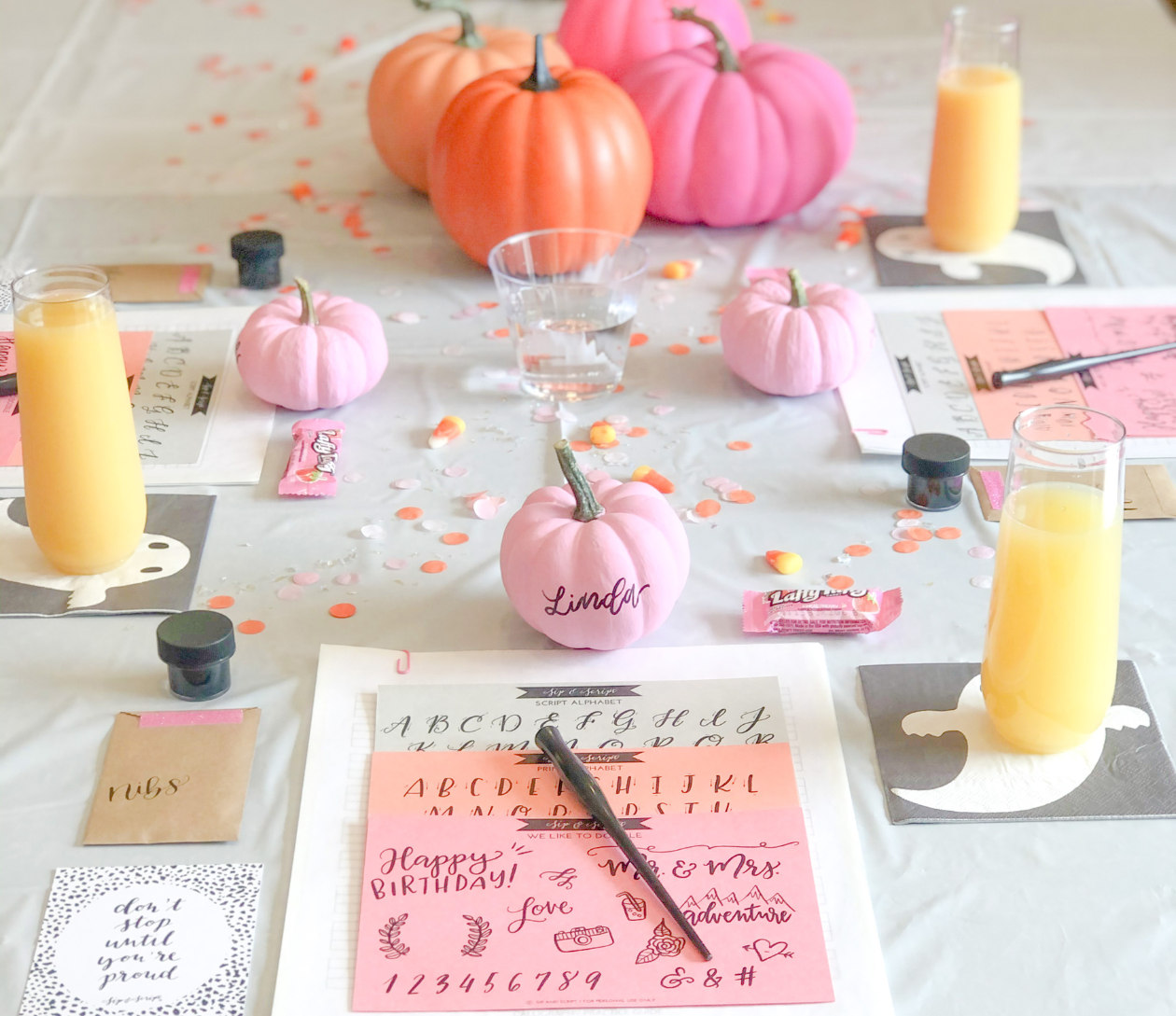 Modern Calligraphy & Pumpkin Lettering for Beginners - Shaw