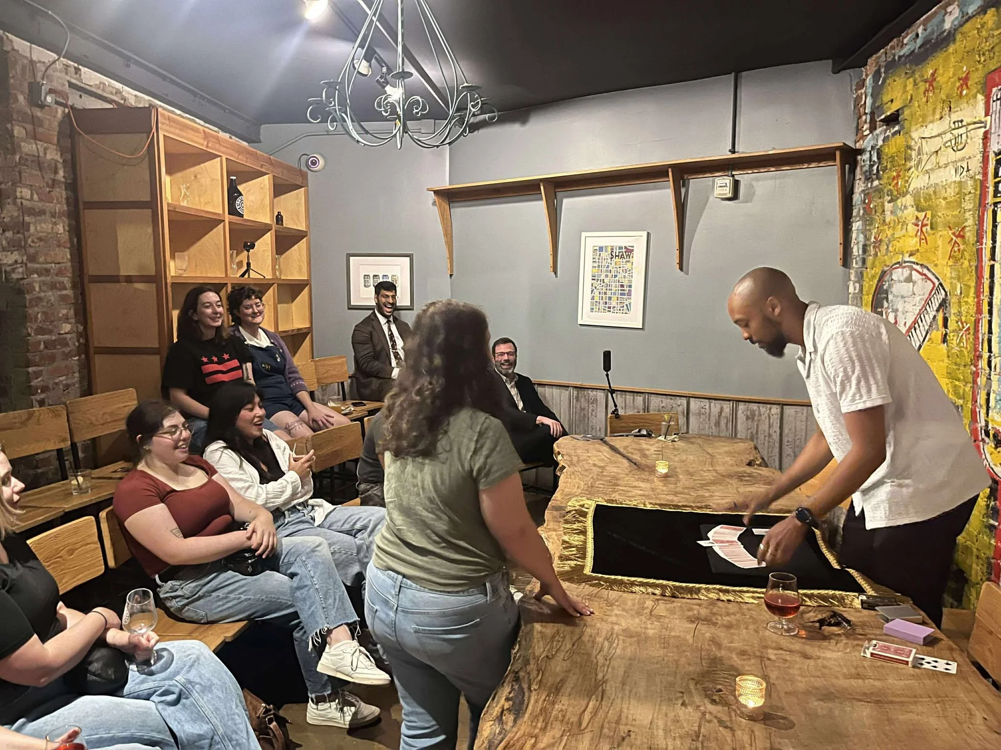 Open Mic Magic Show - Shaw