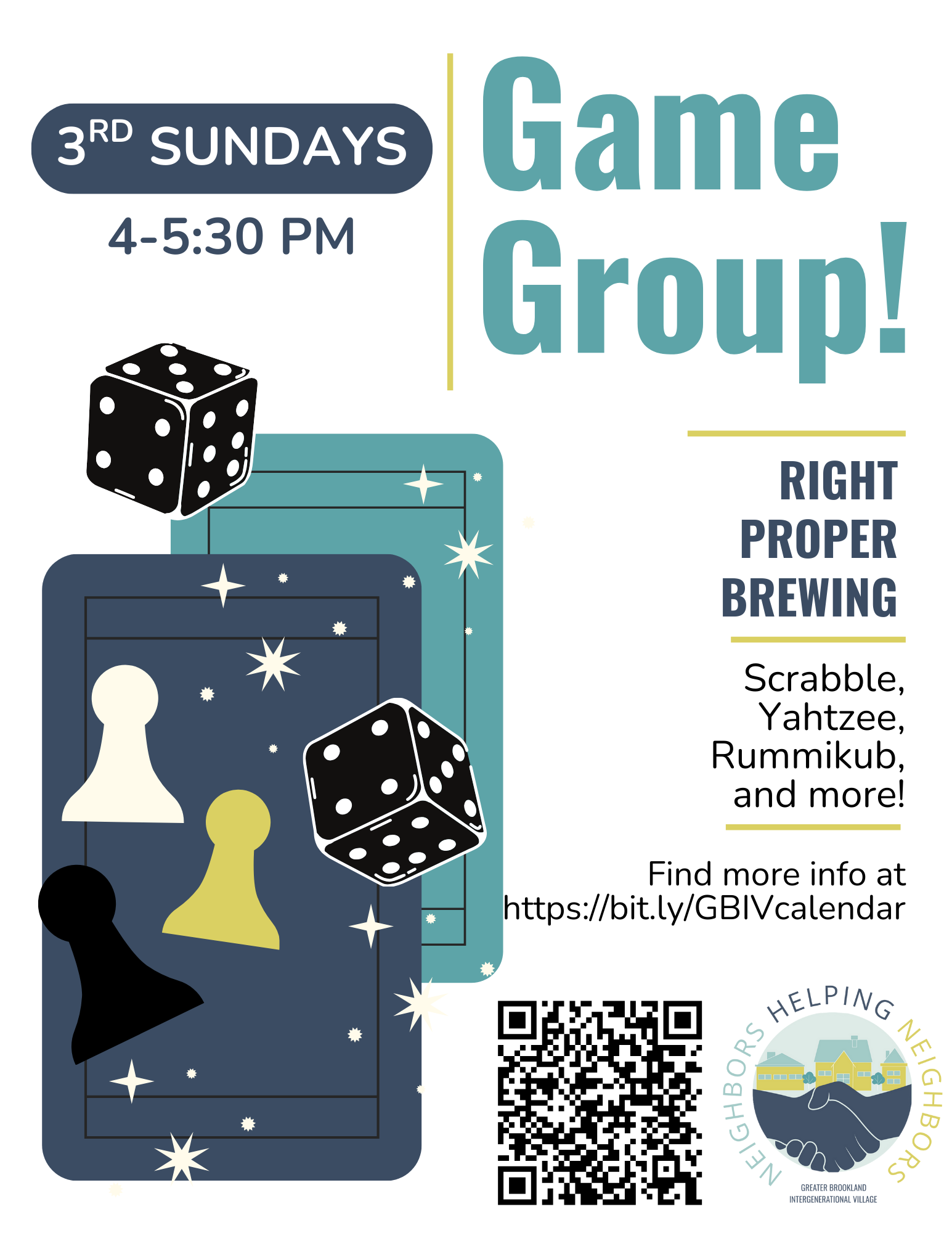 GBIV Monthly Game Night - Taproom