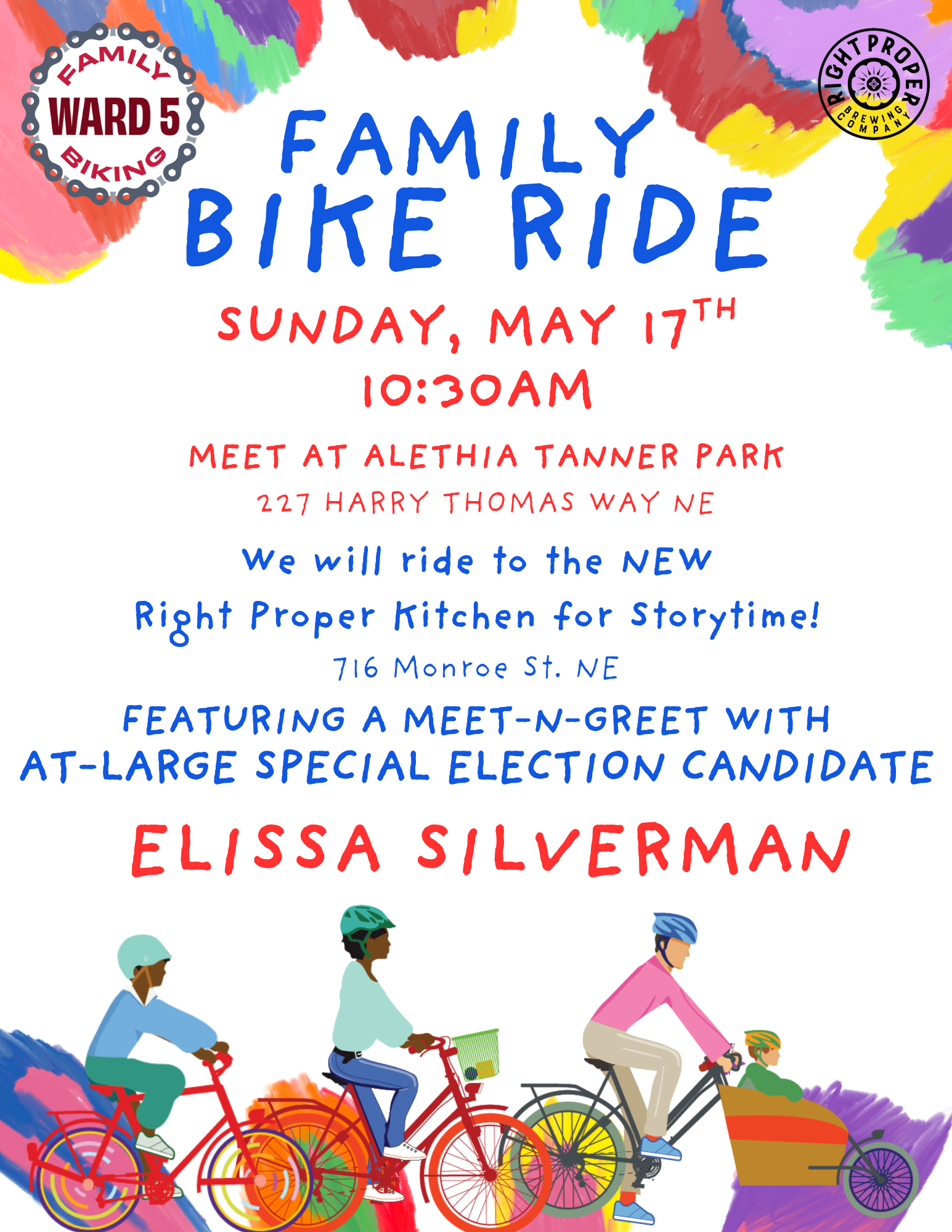 Ward 5 Family Bike Ride - Kitchen 