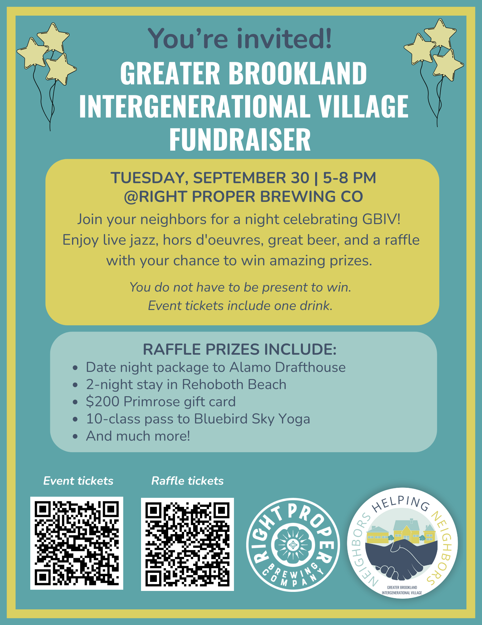 Greater Brookland Intergenerational Village Community Night - Brookland