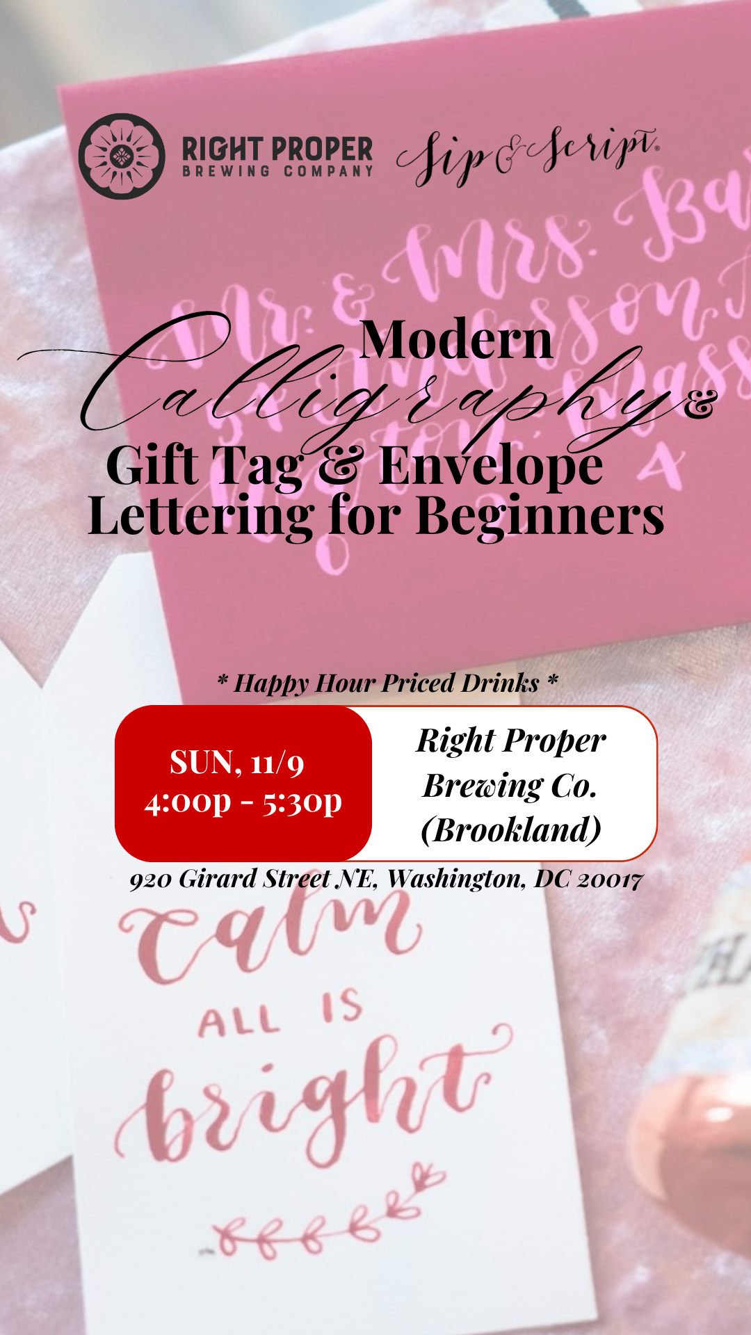 Modern Calligraphy, Gift Tag Lettering & Envelope Addressing for ...