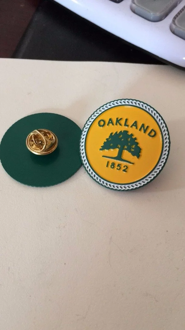 OAKLAND PRESIDENTIAL PIN