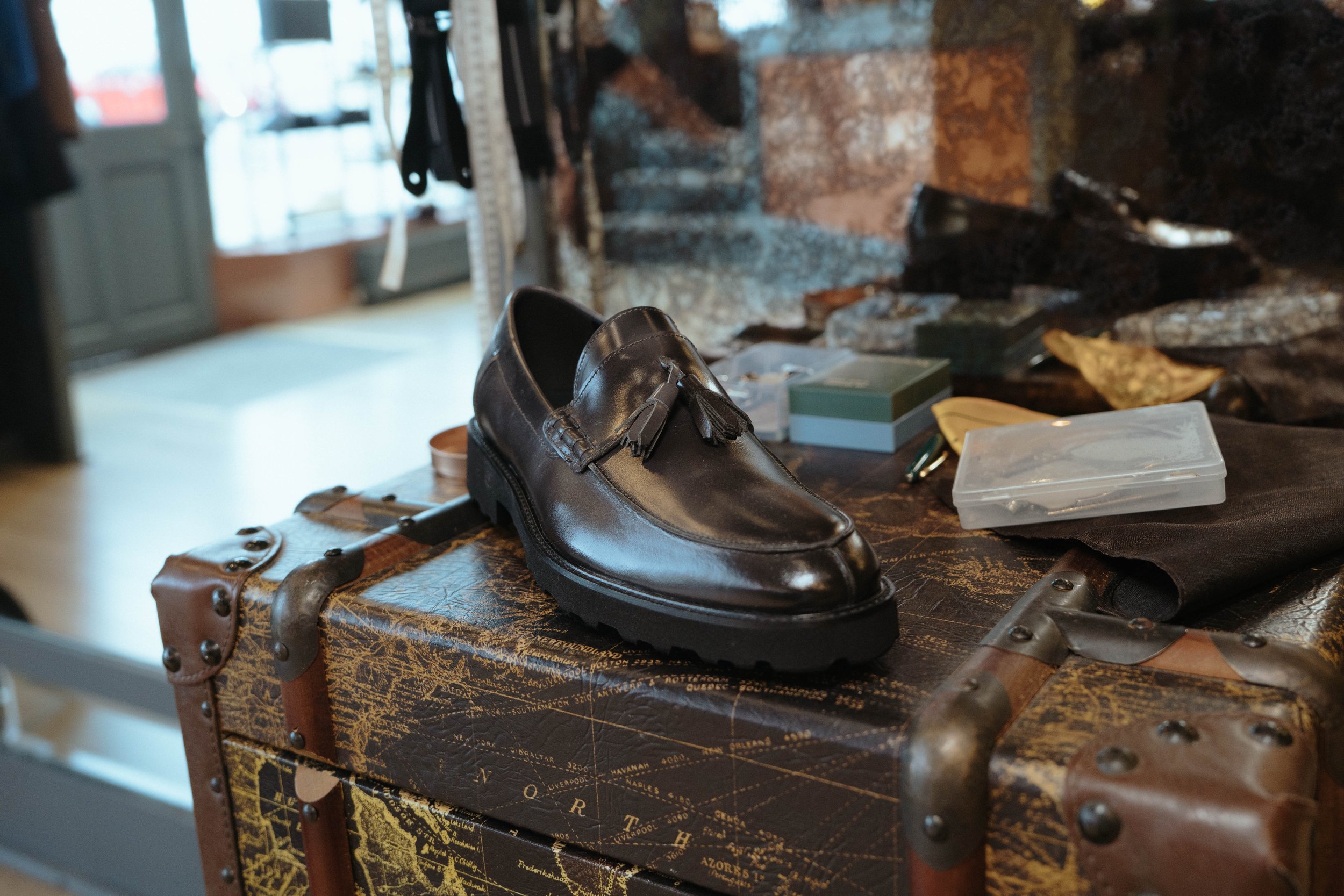 Tassel Loafer – Pewter