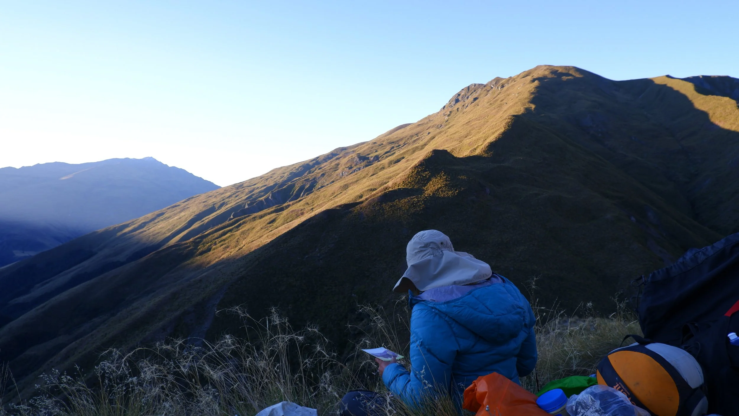  Painting on trail - Canterbury 
