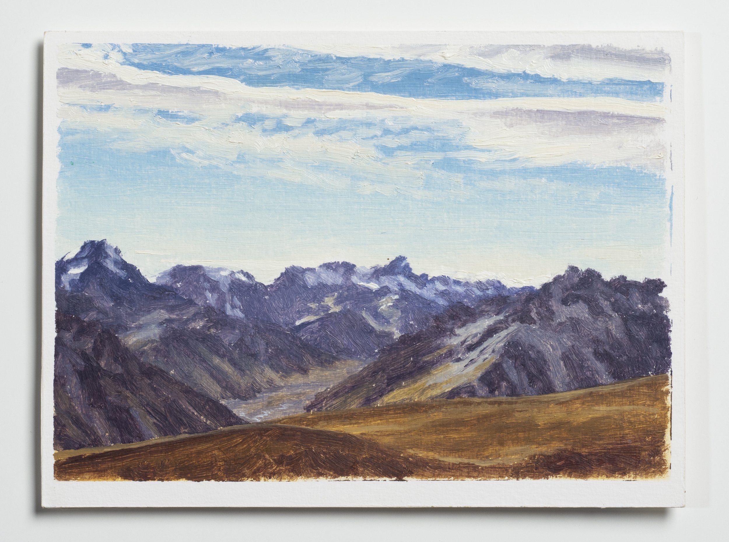  Day 109 - Southern Alps, from Stag Saddle Ridge  Canterbury 