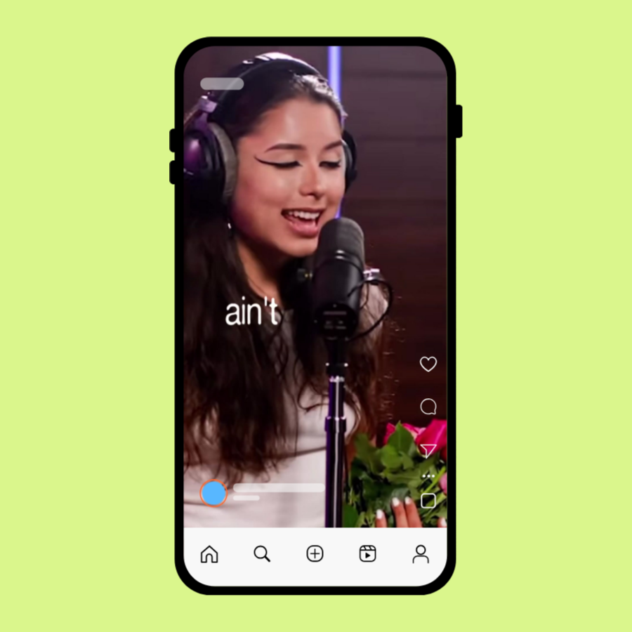 Short form video for socials