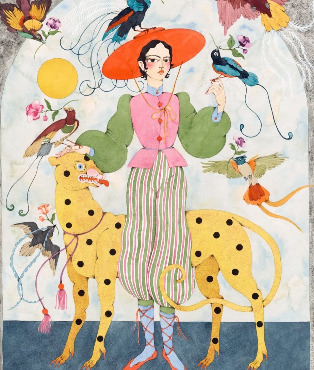 Art by @un_loup 🪩 SLIDE for video. I just posted this to my YouTube. As I review 2025, I&rsquo;m reviewing all the places I have filmed for myself, rehearsing, doing movement study, hoping and praying. I am proud of that 20 something year old, for t