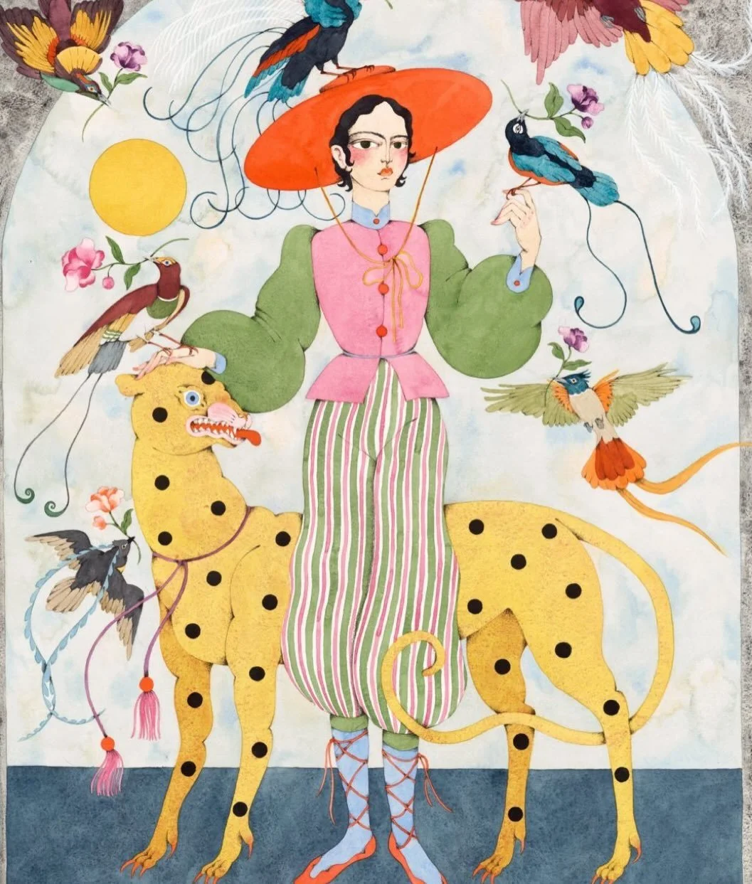 Art by @un_loup 🪩 SLIDE for video. I just posted this to my YouTube. As I review 2025, I&rsquo;m reviewing all the places I have filmed for myself, rehearsing, doing movement study, hoping and praying. I am proud of that 20 something year old, for t