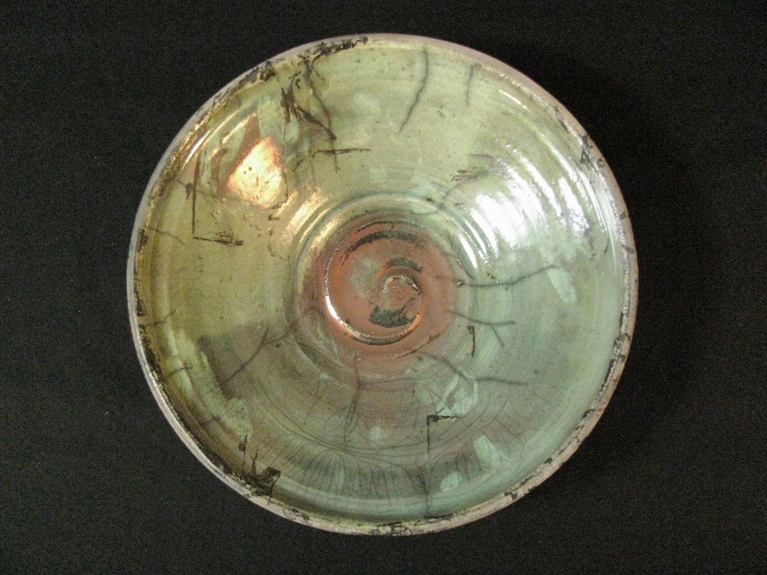 Raku plate, personal