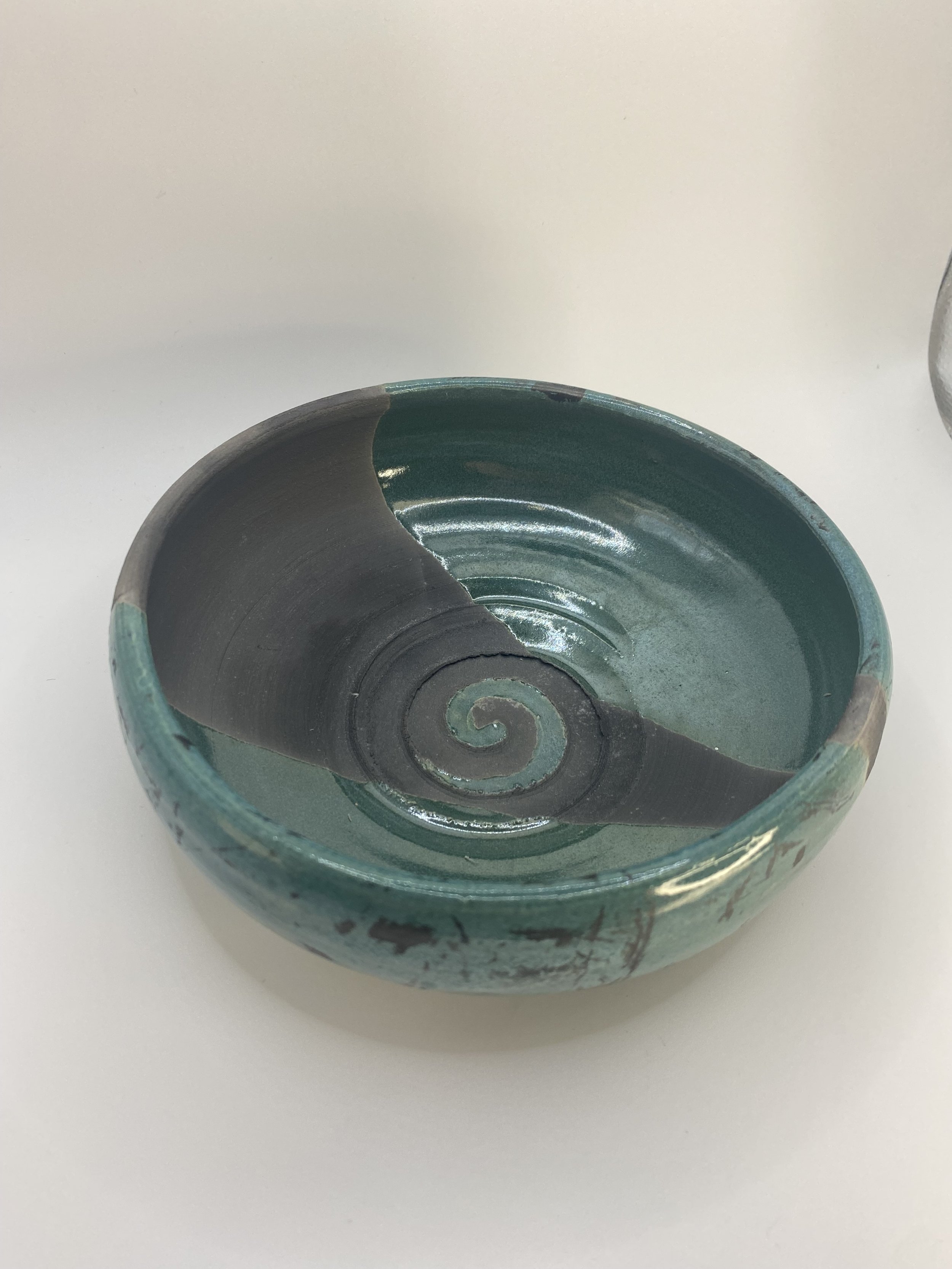 Wheel thrown bowl, personal