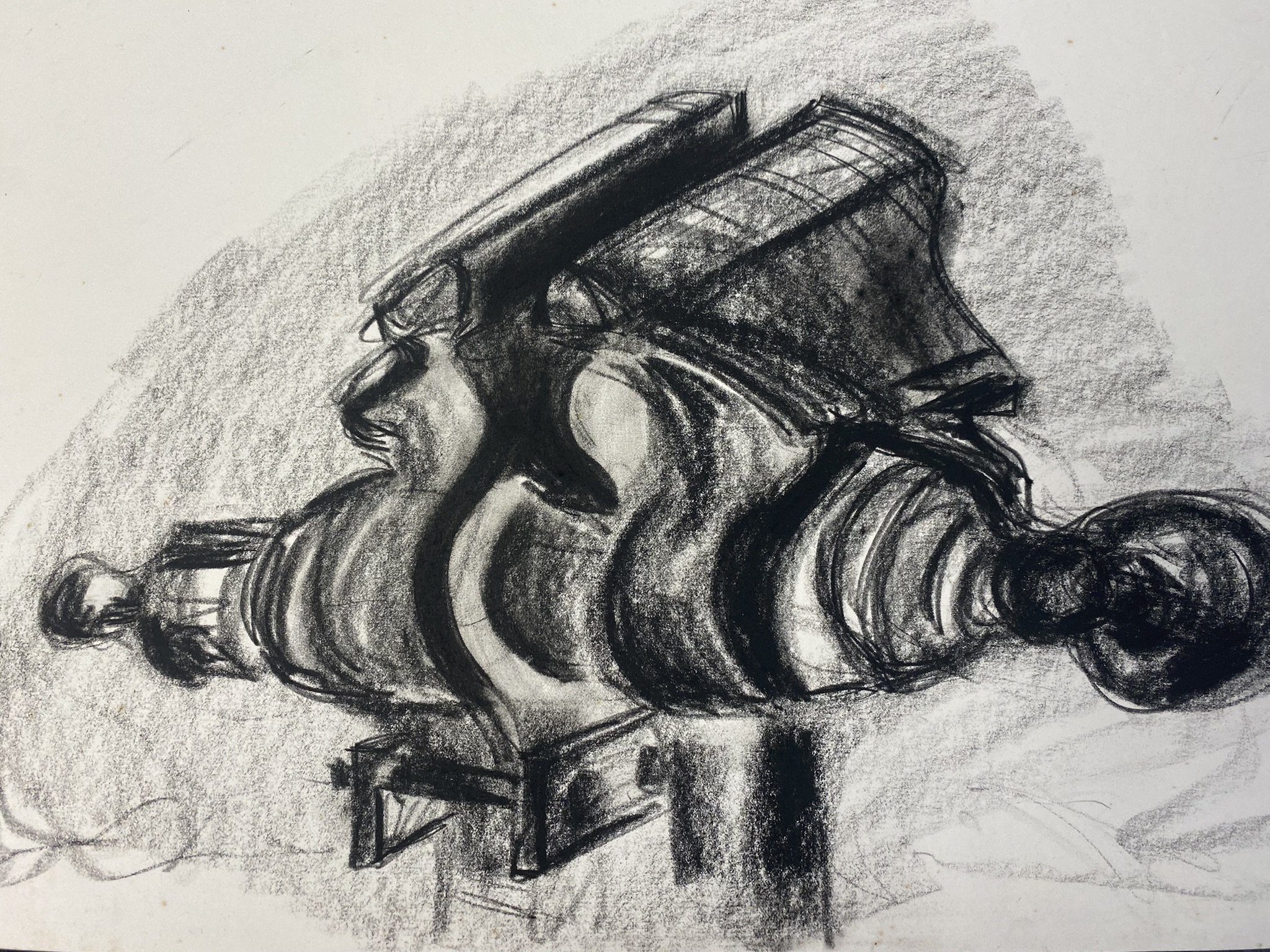 Charcoal drawing, personal