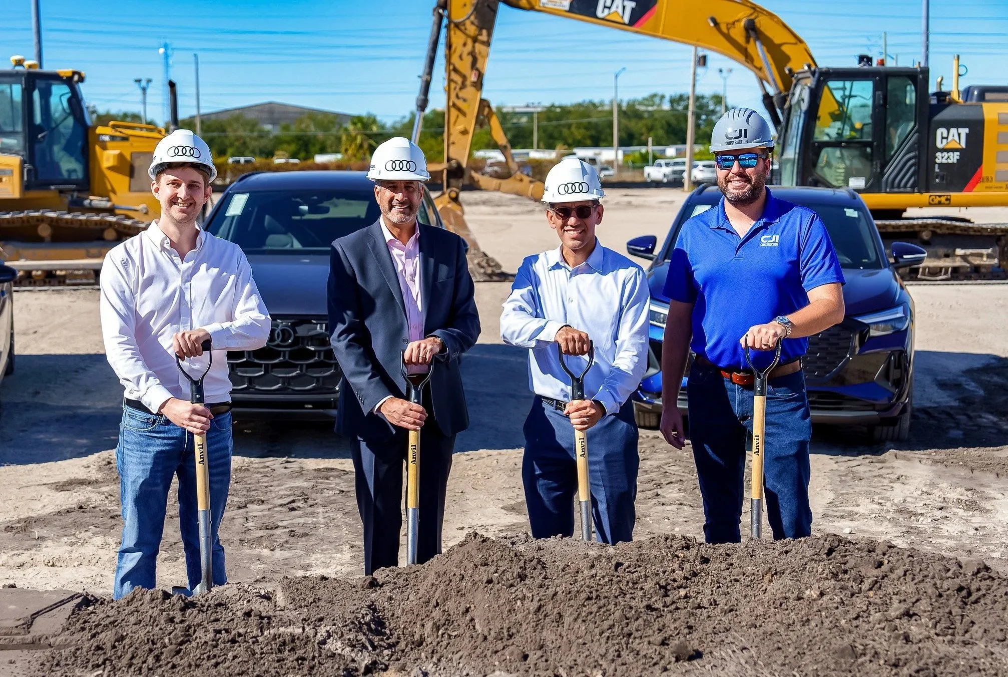 Audi Groundbreaking Day