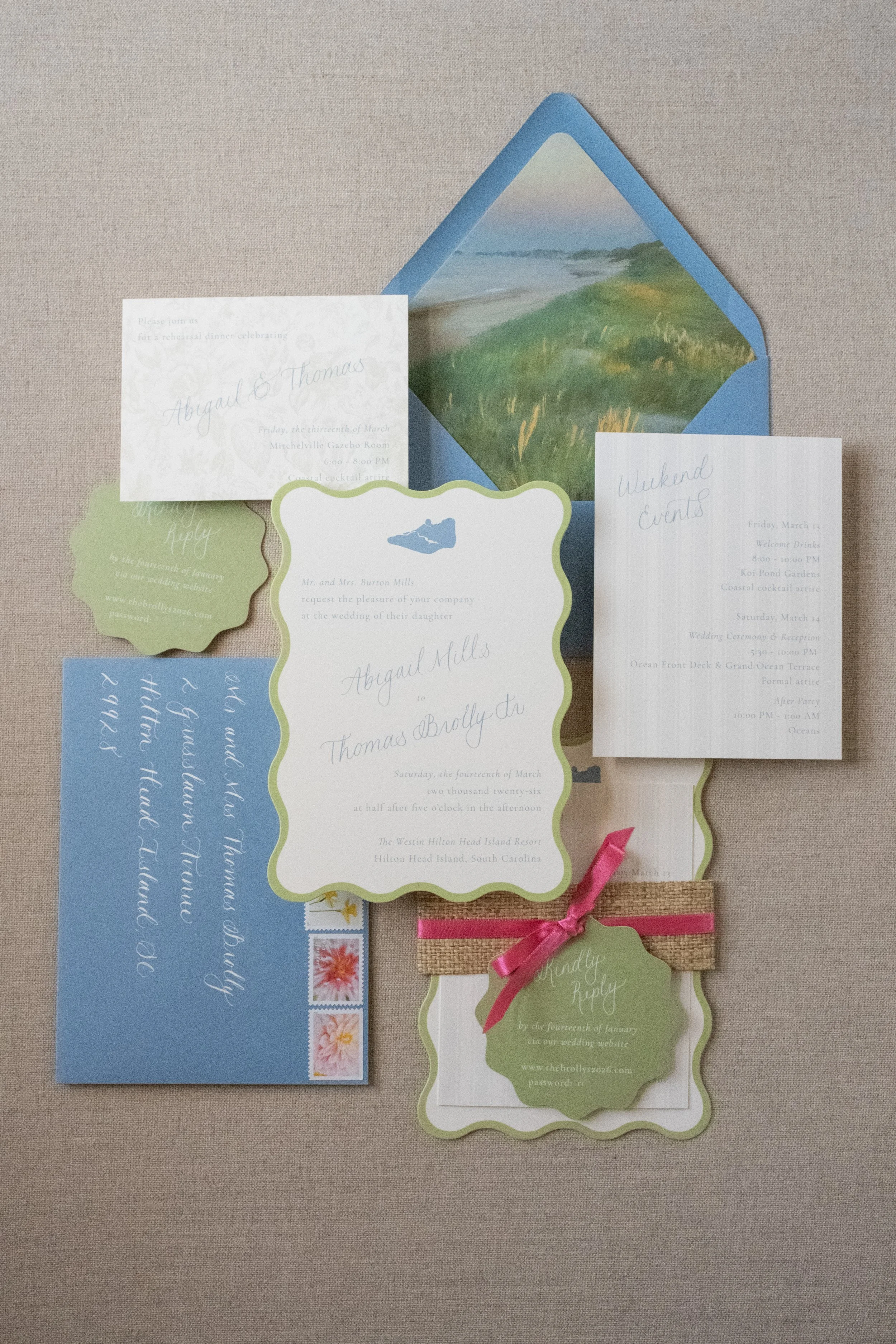 A Bright Spring Wedding on Hilton Head Island