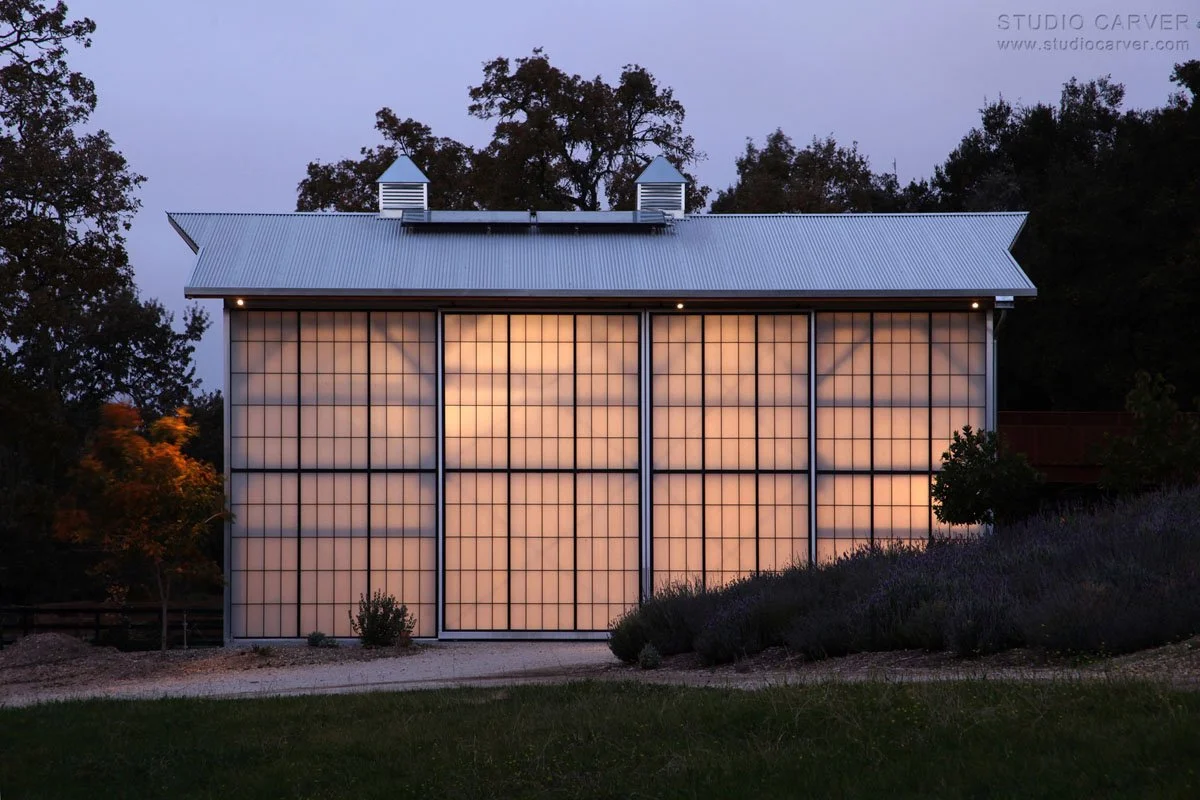 Santa Ynez Barn by Studio Carver, a Carmel, California-based architecture firm. Explore the stunning transformation of this rehabilitated barn into a luminous and inviting living space.