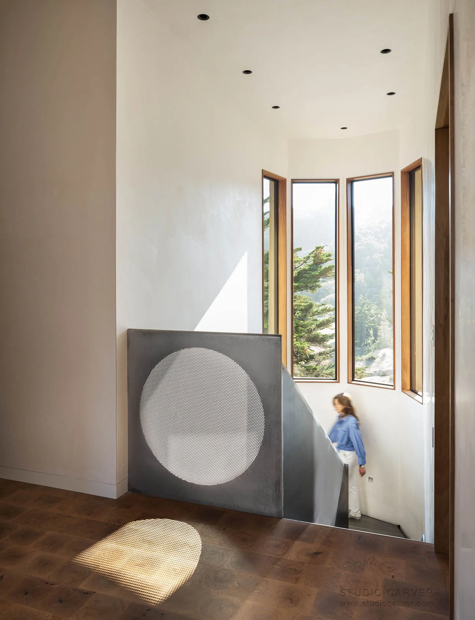 Silver Linings in Big Sur blends passive solar design, wabi-sabi elegance, and extensively researched designs by contemporary architects.