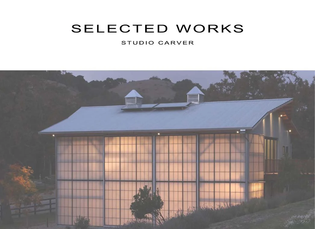 Discover Studio Carver, a reputable Carmel architecture firm specializing in innovative contemporary residential and commercial designs.