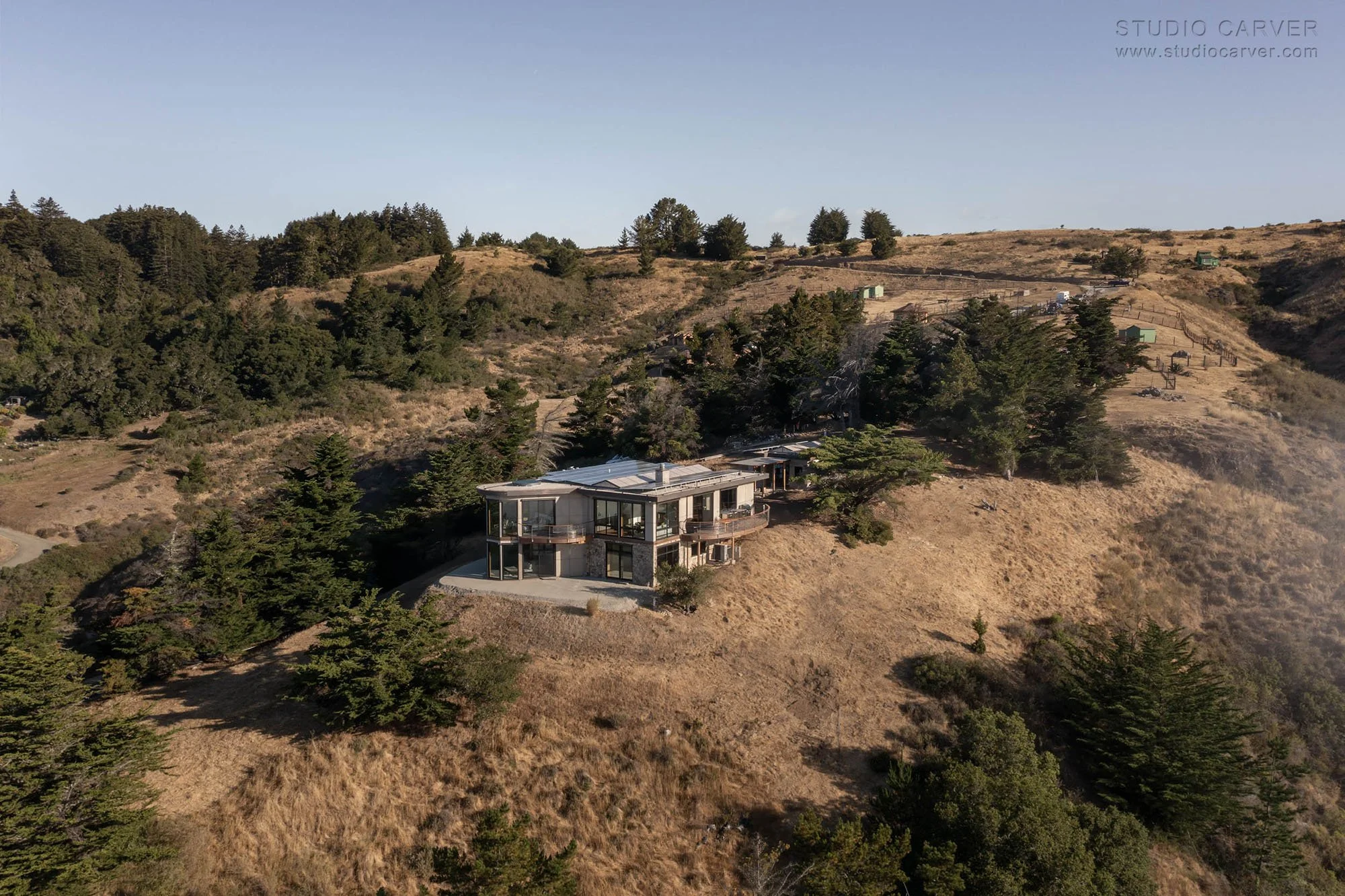Silver Linings in Big Sur blends passive solar design, wabi-sabi elegance, and extensively researched designs by contemporary architects.