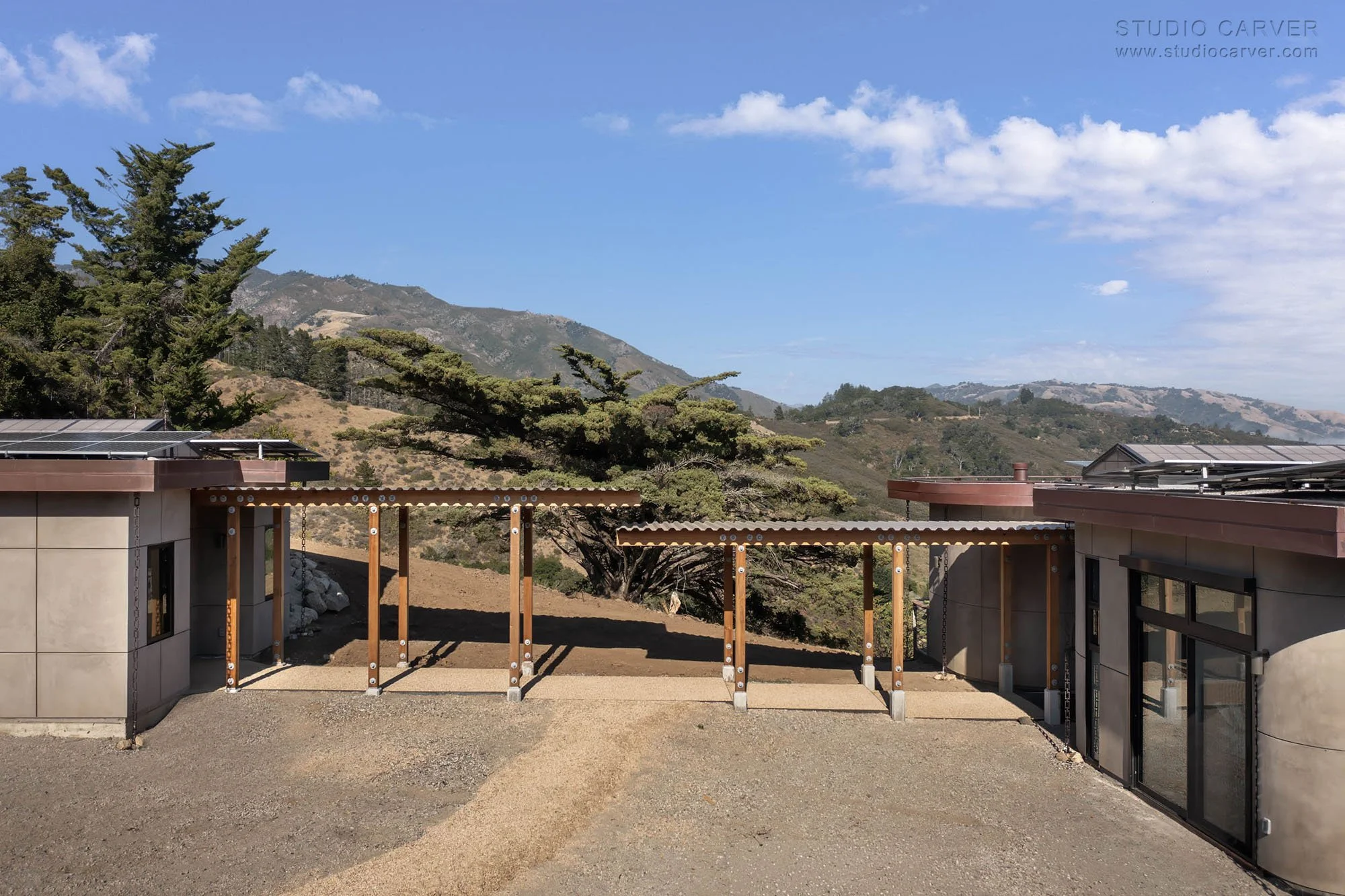 Silver Linings in Big Sur blends passive solar design, wabi-sabi elegance, and extensively researched designs by contemporary architects.