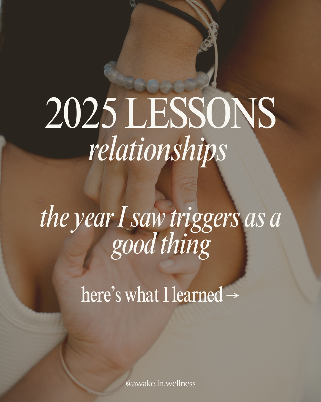 2025 Lessons in Relationships