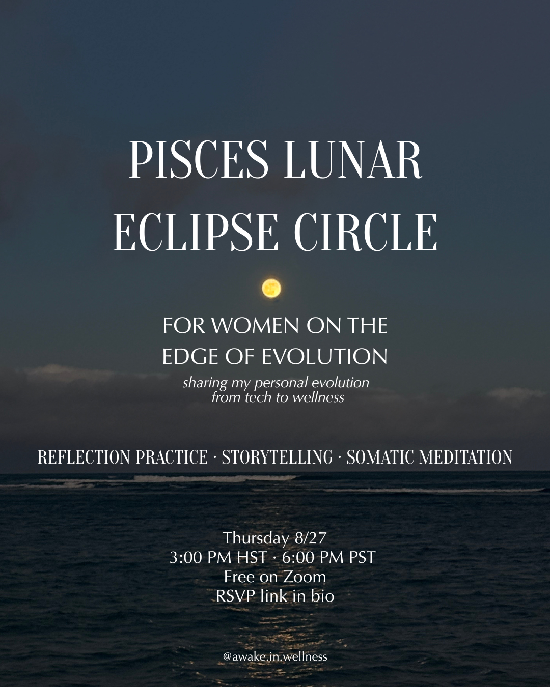 Free Pisces Lunar Eclipse Circle