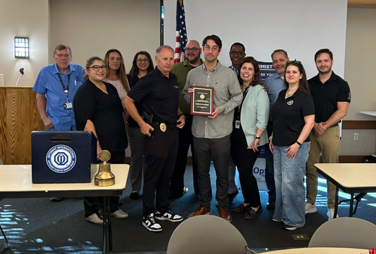 9/9 Our guests “Jeffcom 911”  First Responders.
Honored these people for their dedication in helping our community in securing our communities ~
Kyle, Jessica, Gina, Gina R, Courtney, Scott, Joelle, Taylor, Will, Kinde
All of these individuals “Answe
