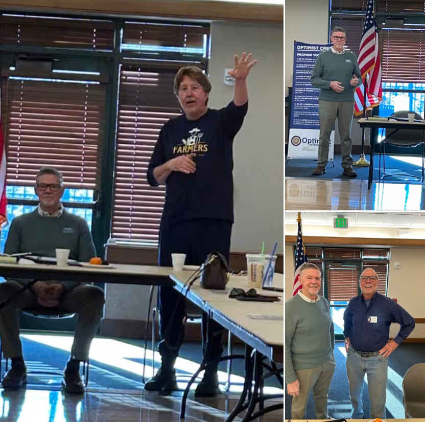 WR City Council Member, Dan Larson was our guest speaker today ~ Shared about 4 major projects and general overall successes in the community.