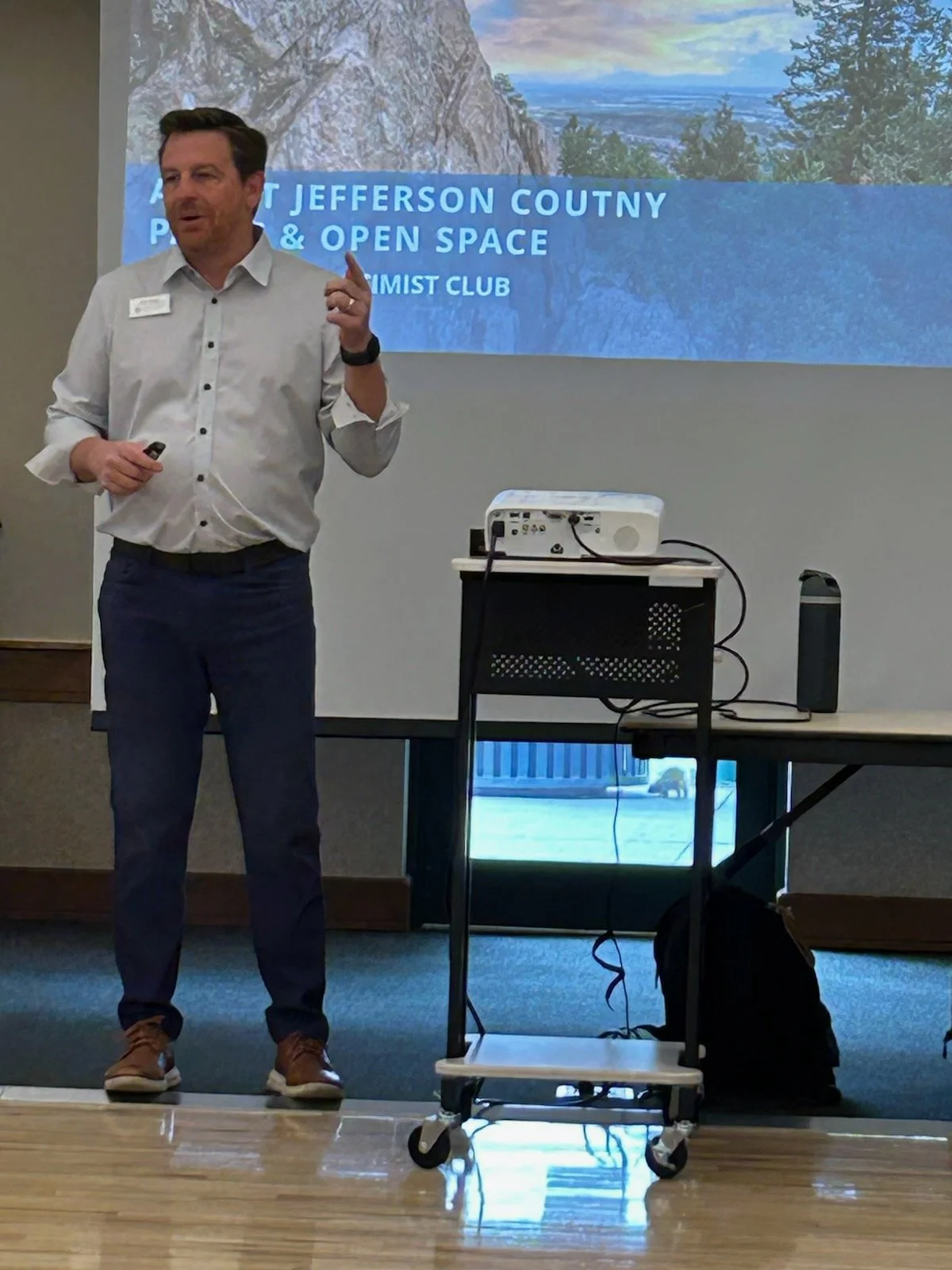 4/22 - Matt Robbins- guest speaker with Jeffco outdoor & recreation parks 
