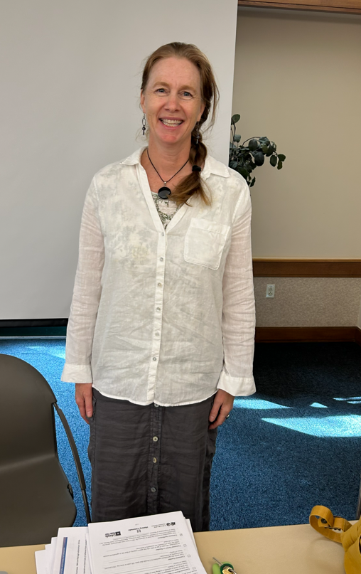 7/8 - This morning’s guest speaker, Amanda Weaver from 5 Fridge Farm - Wheatridge.  Great history of her farm.