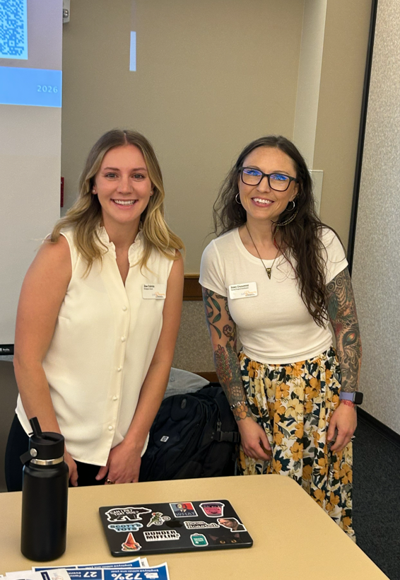 6/10 - WR Optimist club guest speakers Zowie Dillon & Roxy Dunaway with Jeffco Prosperity Partners.