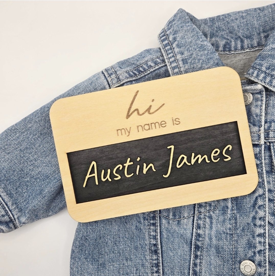 Personalized Baby Name Sign