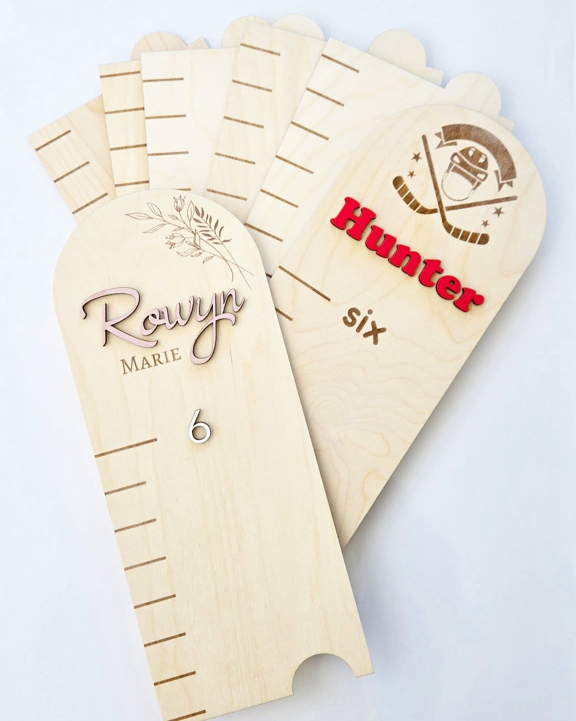 Finally! Growth charts are ready to order. I hope to get them up on the wall soon so that you can see a full picture BUT, before I do that, I need to clean my kids rooms 🤦&zwj;♀️

Message me to customize yours.