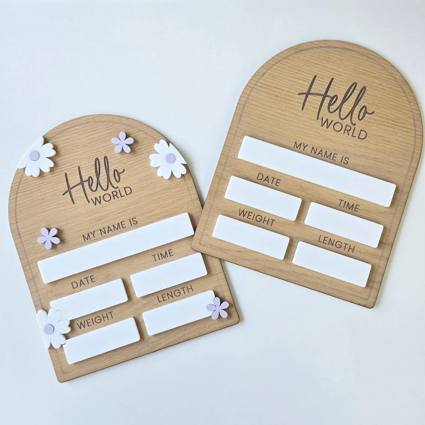 Some new birth announcement signs for next week's market 🩷