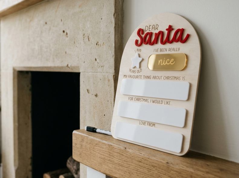 Dear Santa Sign