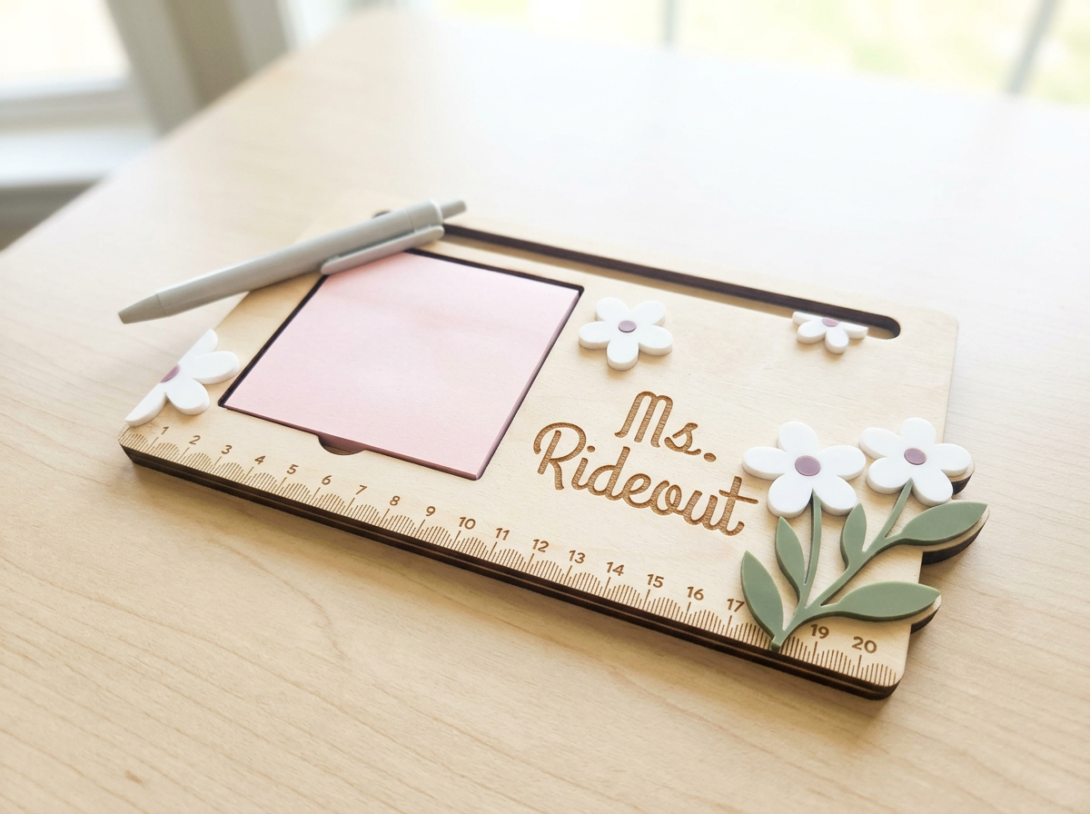 Teacher Post-It Note and Pen Holder