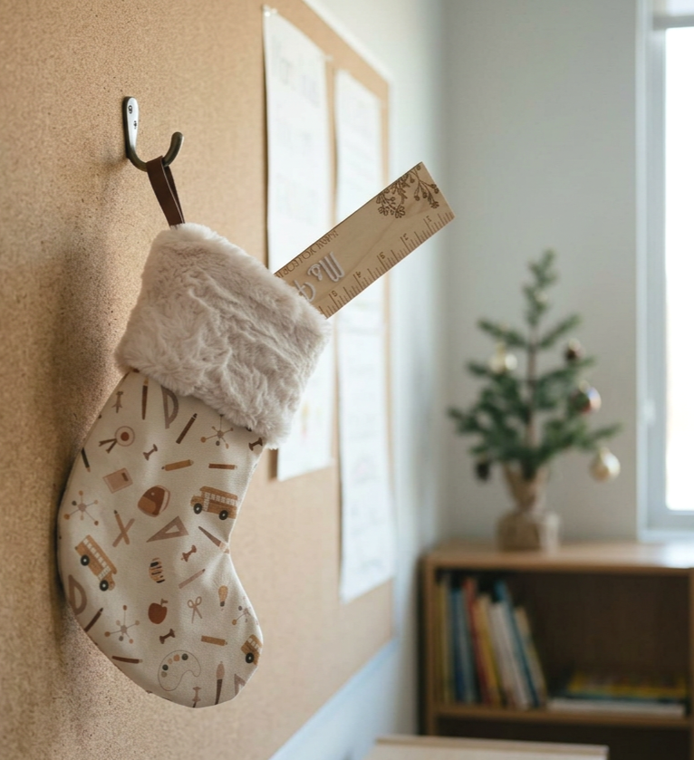 Mini Teacher Christmas Stocking